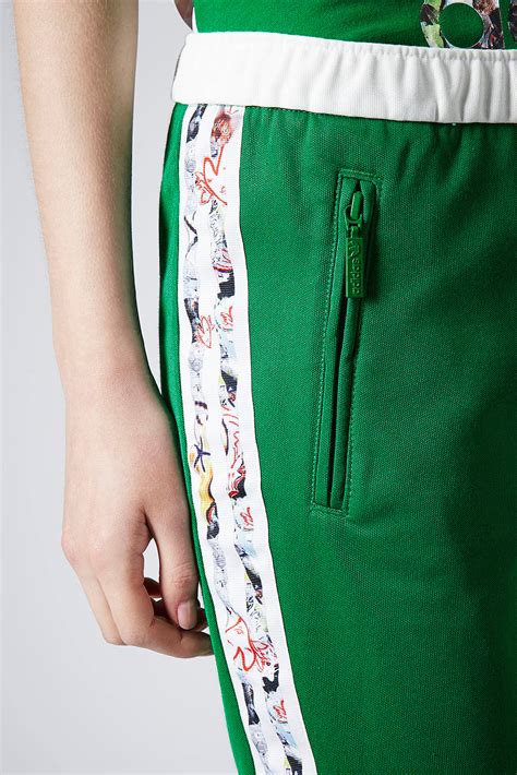 Topshop Tracksuit Bottoms By X Adidas Originals In Green Lyst