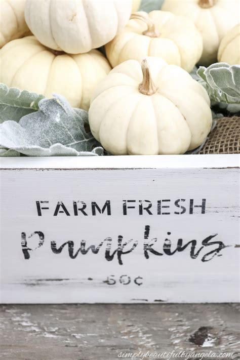 Thrifted Box To Pumpkin Crate