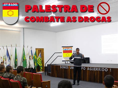 Palestra De Combate As Drogas