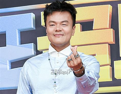 포토 박진영 Jyp 하트를 받아요 스타투데이