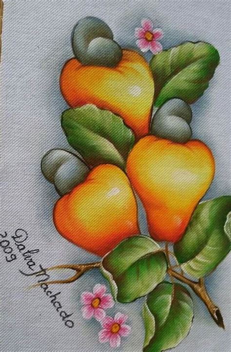 Pintura De Frutas Em Tecido Dicas E Riscos Fotos