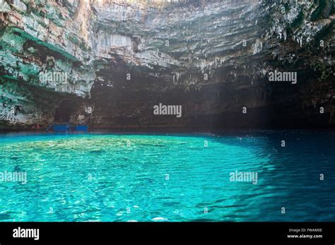 Kefalonia Melissani Lake Hi Res Stock Photography And Images Alamy