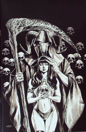 Vengeance Of Vampirella Series Retailer Incentive B W Cover