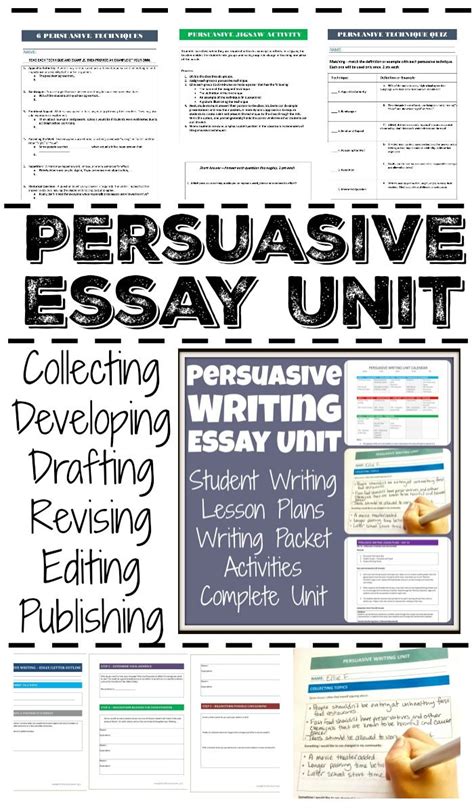 Teach Persuasive Writing In This Comprehensive 2 5 Week Persuasive