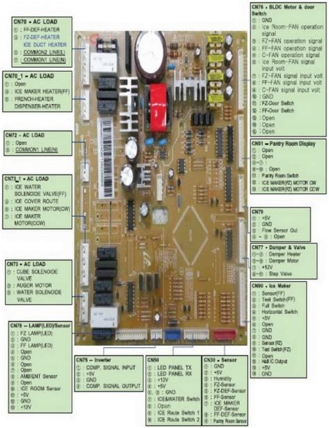 Samsung Refrigerator Wiring Diagram