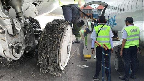 Terdengar Bunyi Keras Saat Pesawat Garuda Indonesia Take Off Di Bandara