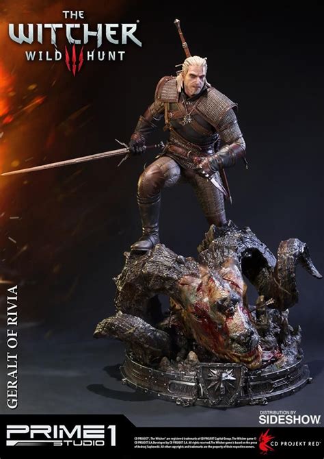 The Witcher 3 Witcher 3 Geralt The Witcher Wild Hunt Fantasy Statue