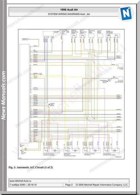 Audi A4 Wiring Diagram 1996