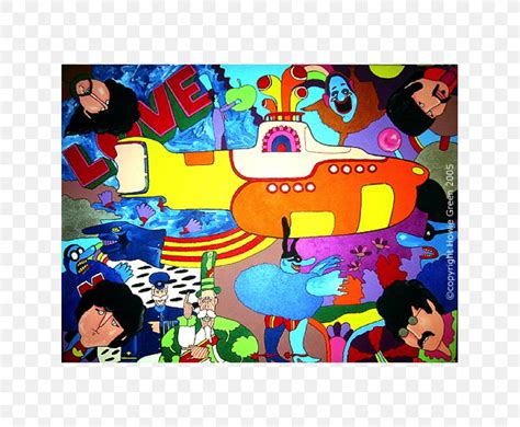 The Beatles Yellow Submarine Art Film Song PNG 625x675px Beatles