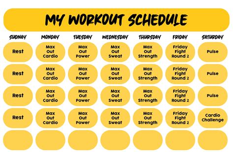 Insanity Max 30 Workout Schedule Excel Eoua Blog