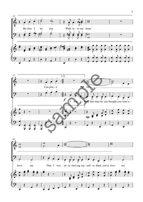 Congratulations - TTBB - Alan Simmons Music - Choral Sheet Music for Choirs & Schools