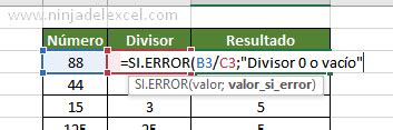 Funci N Si Error En Excel Aprenda Ninja Del Excel