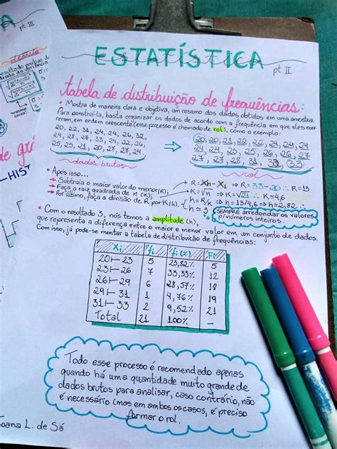 Resumo De Estat Stica Para Ensino M Dio E Vestibular Enem Parte Ii A