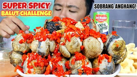 Super Spicy 20pcs Balut Challenge Spicy Balut Mukbang Pinoy Mukbang