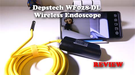 Depstech WF028 Wireless Endoscope REVIEW YouTube