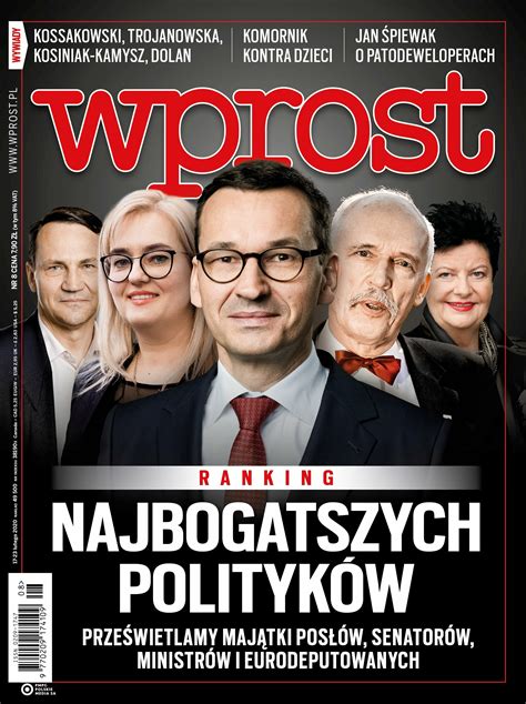 Ranking Najbogatszych Polskich Polityk W Co W Nowym Wprost