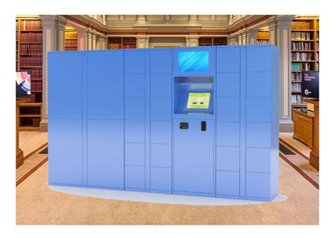 Winnsen Steel Smart Barcode Train Station Lockers , Automated Parcel ...