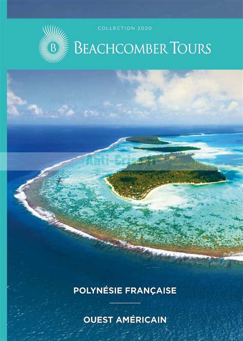 Anti Crise Fr Brochure Voyages Beachcomber Tours Du F Vrier Au