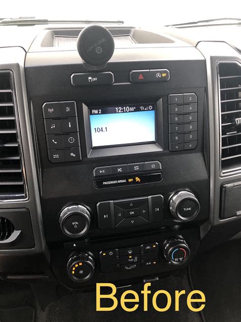 2018 F150 Upgraded My 4” Radio To A 12 1” Tesla Style Screen F150