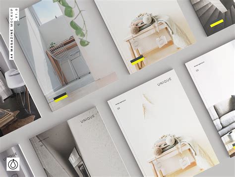 Simple Magazine Mockup Behance