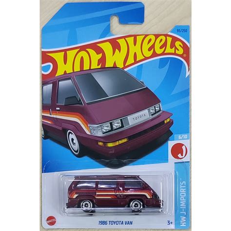 Hot Wheels Toyota Van HW J Imports Shopee Malaysia