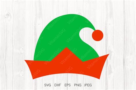 Elf Hat SVG, Elf Christmas SVG Graphic by VitaminSVG · Creative Fabrica