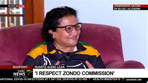 Exclusive Anc Dsg Jesse Duarte Speaks To Sabc About Leaked Audio