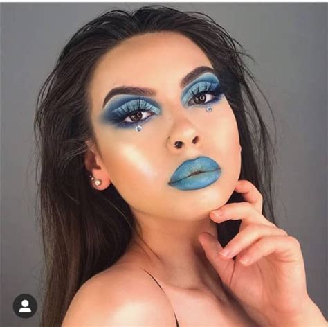 20 Ways To Wear Blue Lipstick The Glossychic