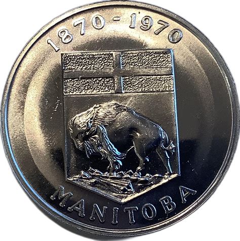 Medal Manitoba Centennial Canad Numista