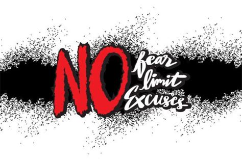 No Fear No Limit No Excuses Graphic By Han Dhini · Creative Fabrica