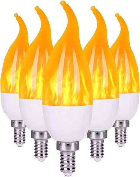 SDlamp LED Kerzenlampe 9W E27 E14 E12 Flammen Birne 85 265V LED