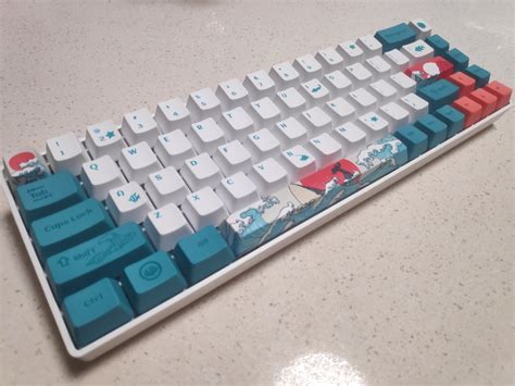 Ciy Tester Custom Keyboard With Lubed Gateron Milky Yellows