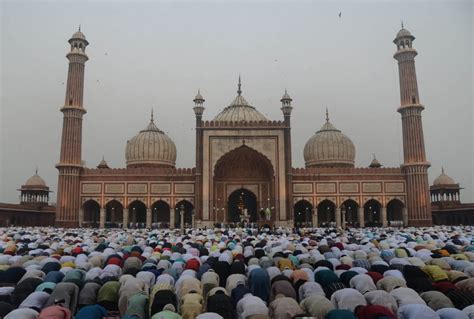 Eid Celebrations At Jama Masjid The Statesman