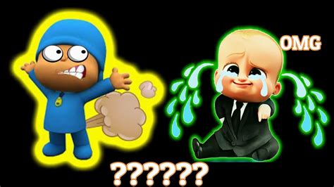 Pocoyo Boss Baby Fart Pocoyo Crying Boss Baby Sound Variations