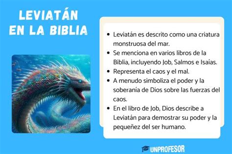 Leviatán en la Biblia resumen