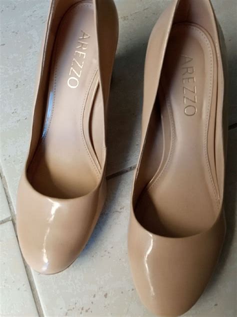 Scarpin Arezzo Nude Sapato Feminino Arezzo Usado Enjoei