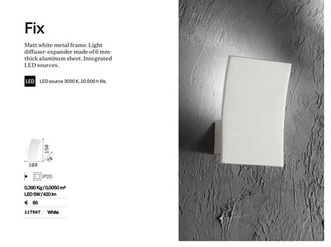 Ideal Lux Fix Ap Bianco