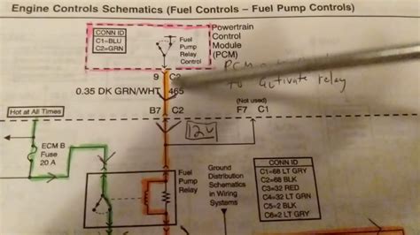 Wiring Diagram For Fuel Pump