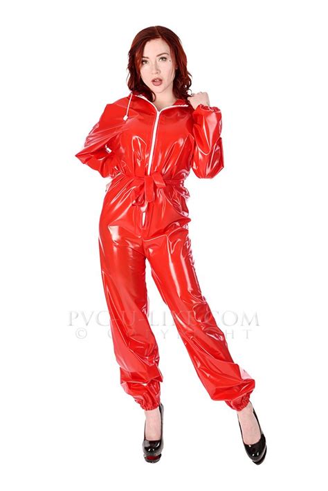 Su10 One Piece Overalls Pvc U Like Plastic And Vinyl Clothing