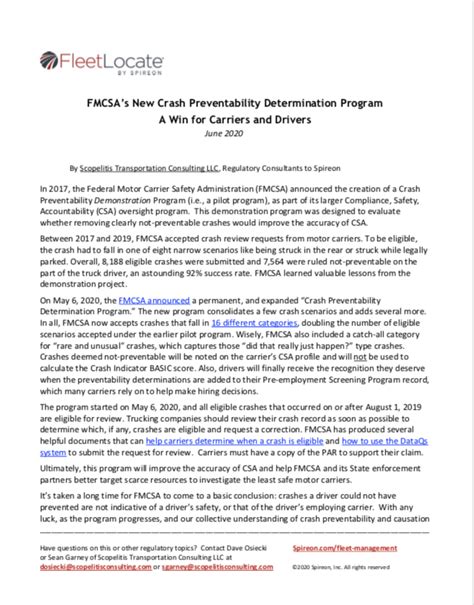 Fmcsa Resources For Fleet Managers Fleetlocate By Spireon