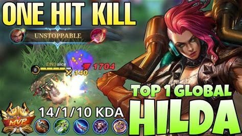 Hilda One Hit Build Hilda Best Build Top Global Gameplay