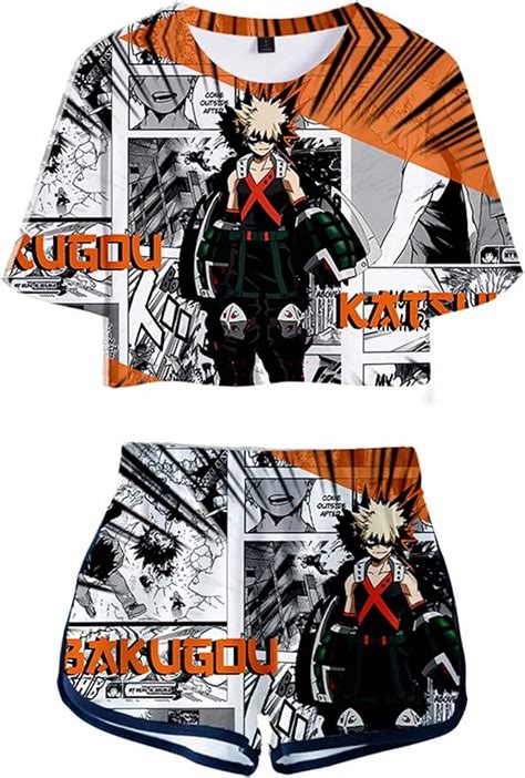 Giron My Hero Academia Conjunto De Ropa Deportiva Para Mujer Con