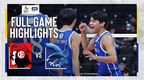 Ue Vs Ateneo Full Game Highlights Uaap Season Men S Volleyball