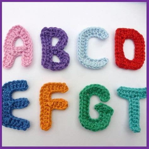 Free Crochet Letter Patterns This Super Easy Free Crochet Flower