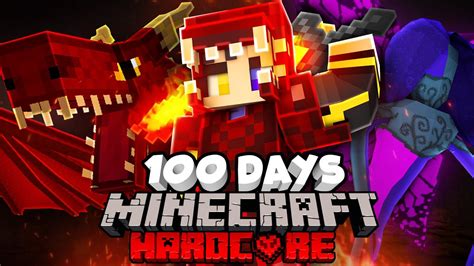 I Survived 100 Days In HARDCORE RLCraft YouTube