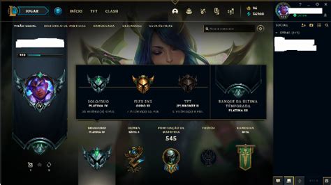 Conta Lol Platina 578 Skins League Of Legends Contas GGMAX