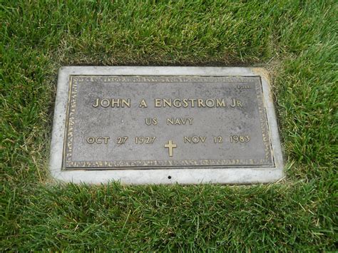 John Arthur Engstrom Jr 1927 1983 Find A Grave Memorial