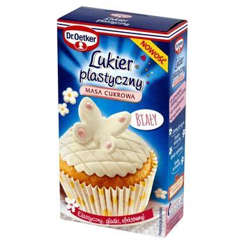 Dr Oetker Lukier plastyczny biały Masa cukrowa 250 g Zakupy online z