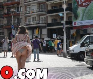 Shocking Upskirt Shows Naked Ass Mr Creepo
