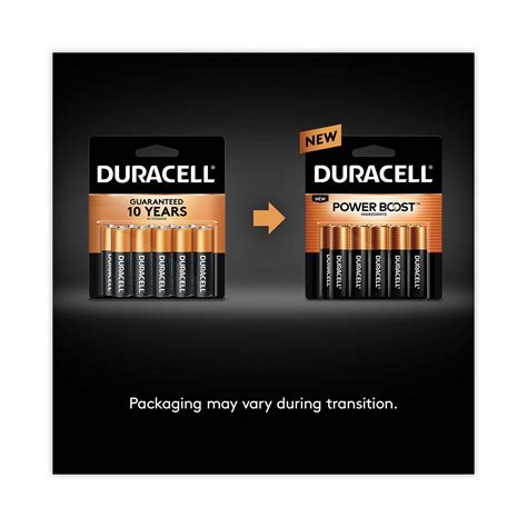 Duracell Power Boost Coppertop Alkaline Aa Batteries Pack New System